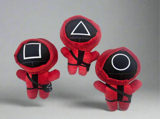 Red Squid Game Plush Toy