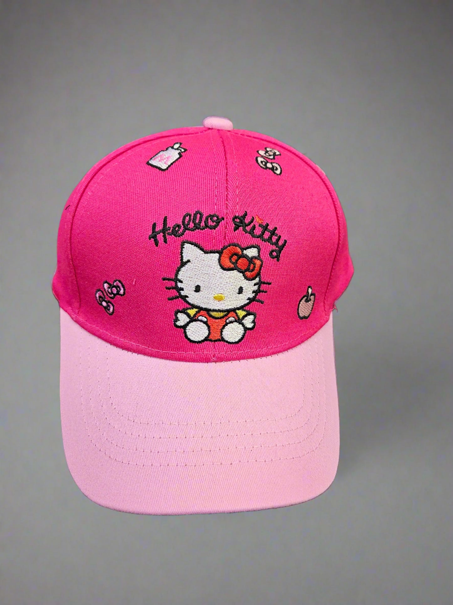 Kitty Embroidered Kids Hat