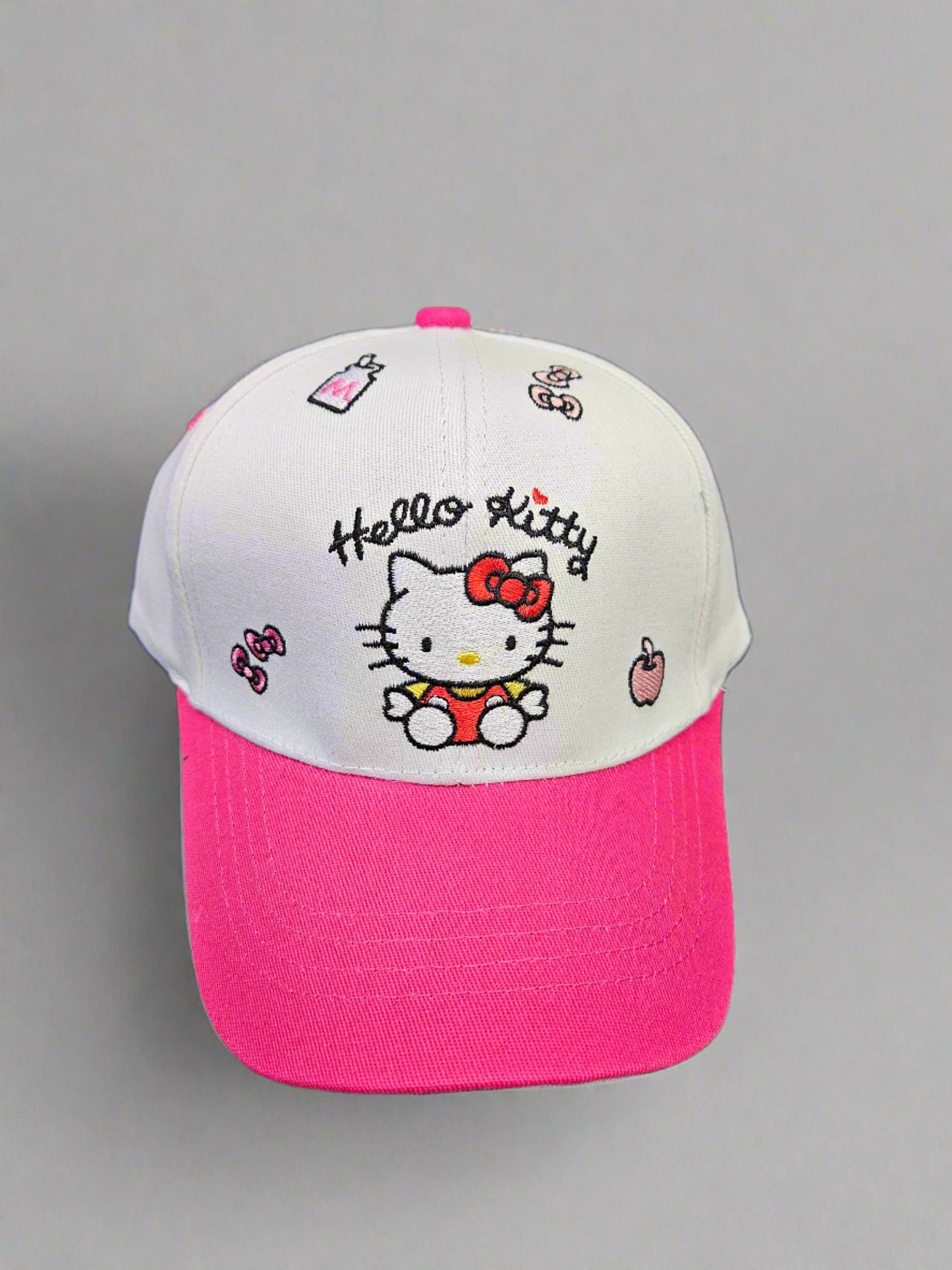 Kitty Embroidered Kids Hat