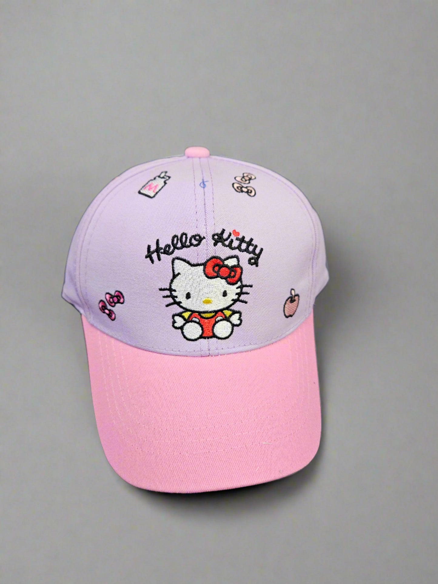 Kitty Embroidered Kids Hat