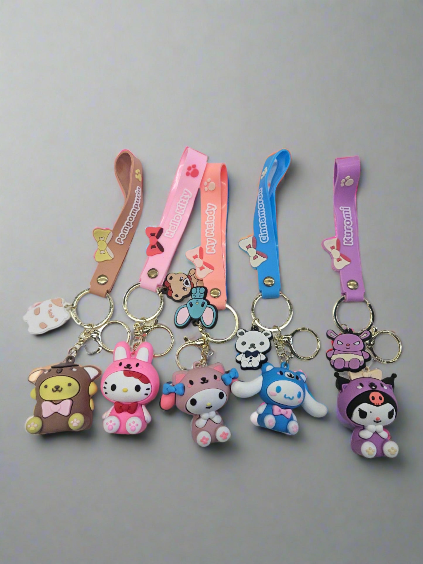 KITTY COSTUME KEYCHAIN (12PCS)