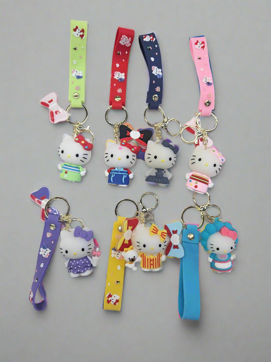 KITTY MIXTURE KEYCHAIN (12PC)