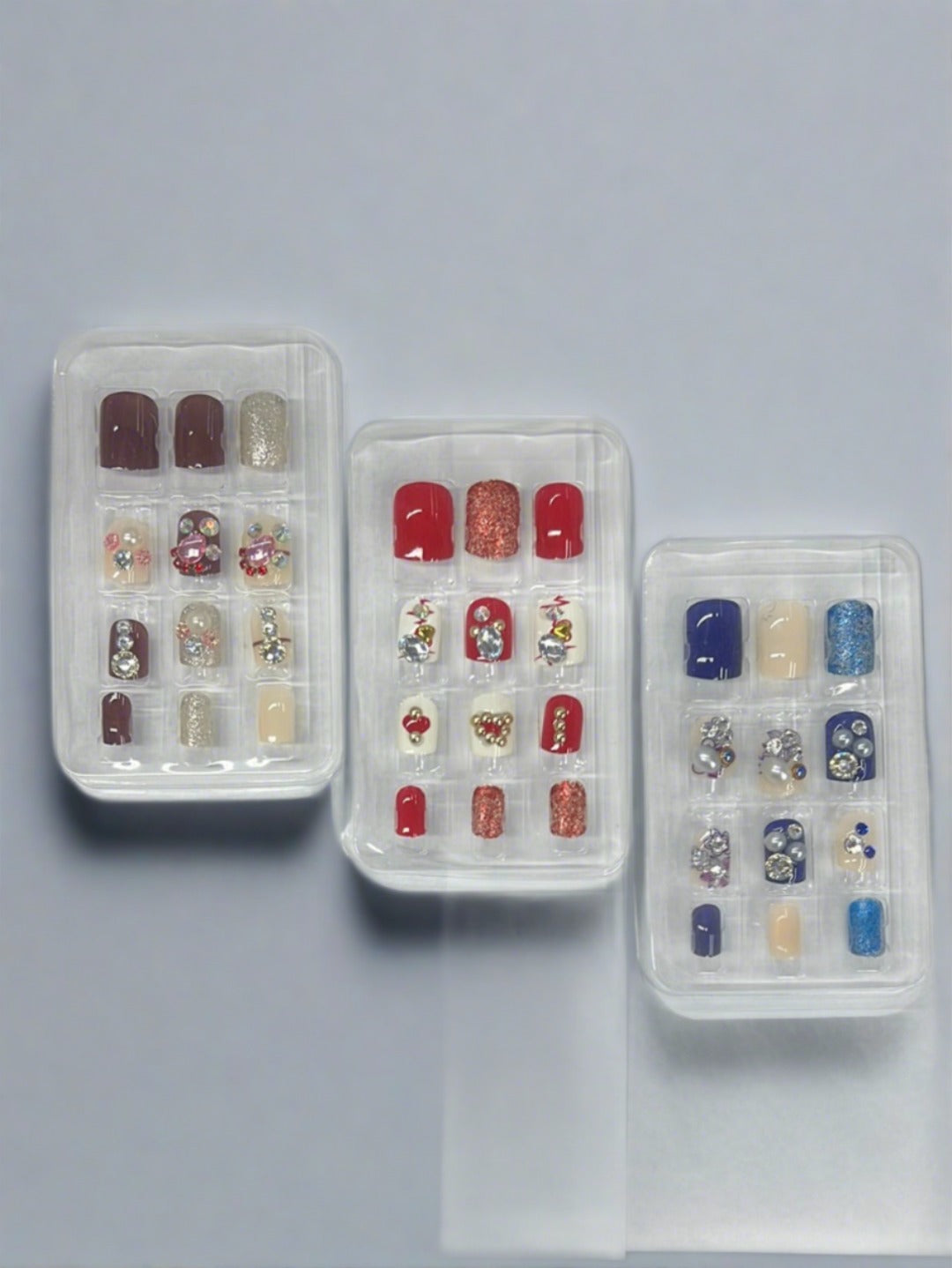 Press on Nail Tips with 3d Designs