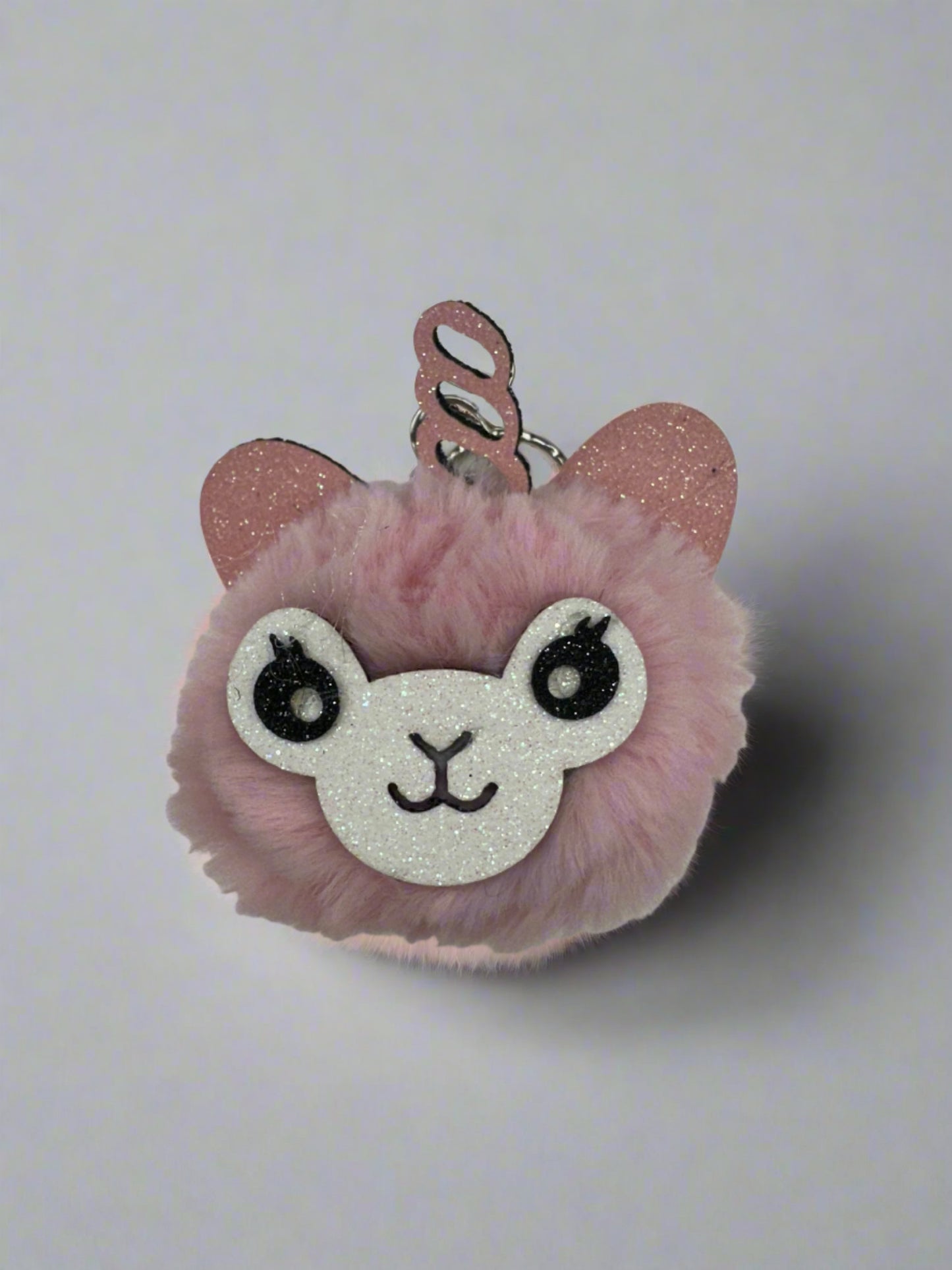 Llama UniCorn Pom Pom Keychain (12pc)