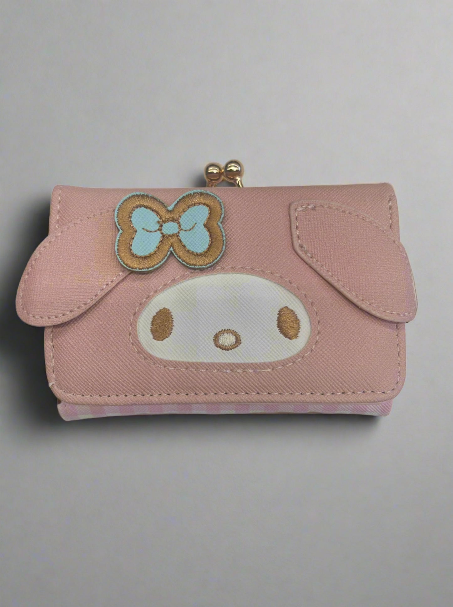 5" Pink Dog Wallet