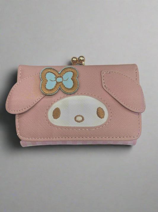 5" Pink Dog Wallet