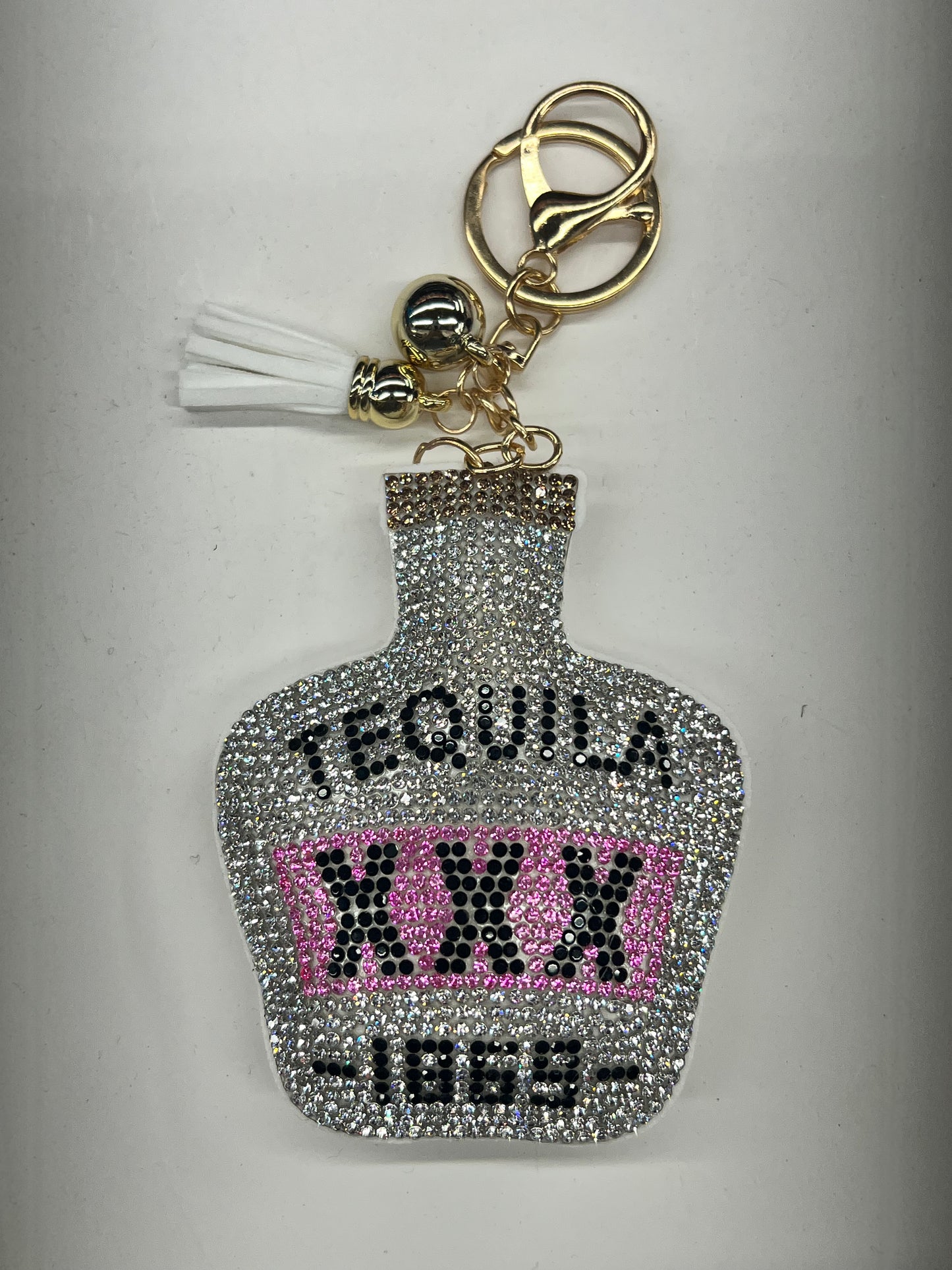 4" Tequila Rhinestone Keychain