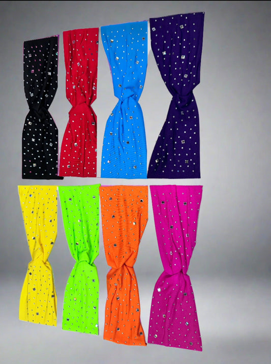 Rhinestone Stretch Headwrap