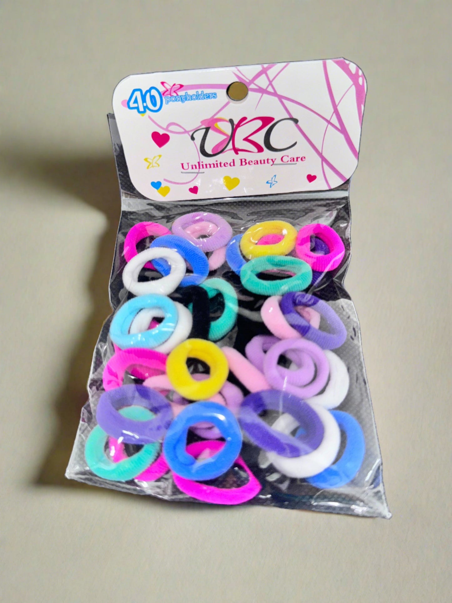 Kids No-Pull Hair Ties 40pc