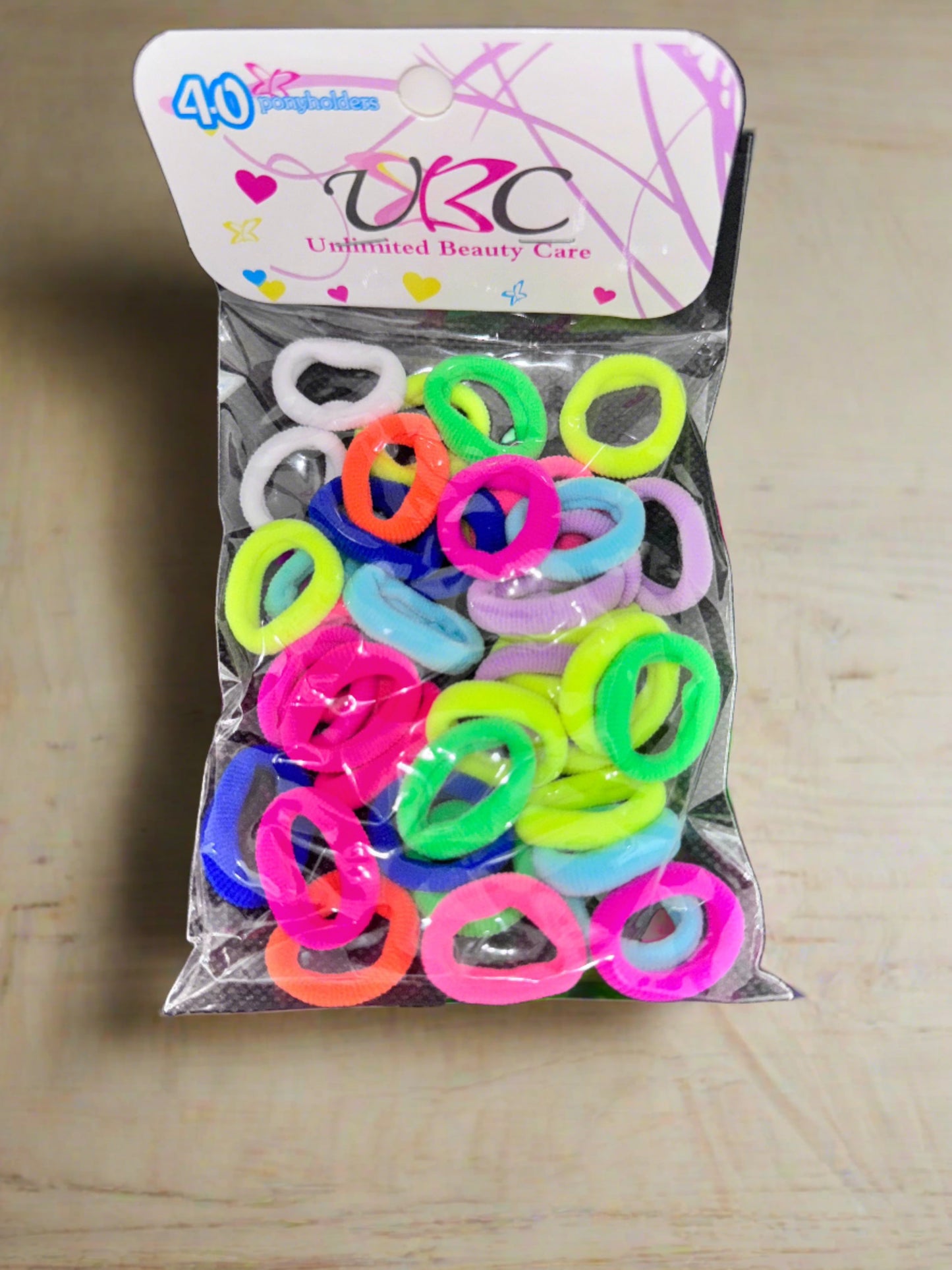 Kids No-Pull Hair Ties 40pc