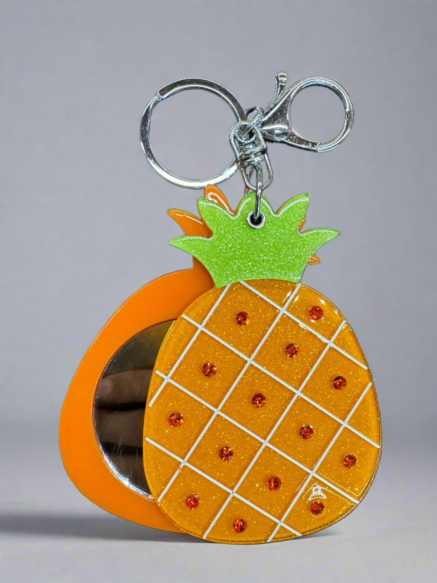 3" Pineapple Compact Mirror