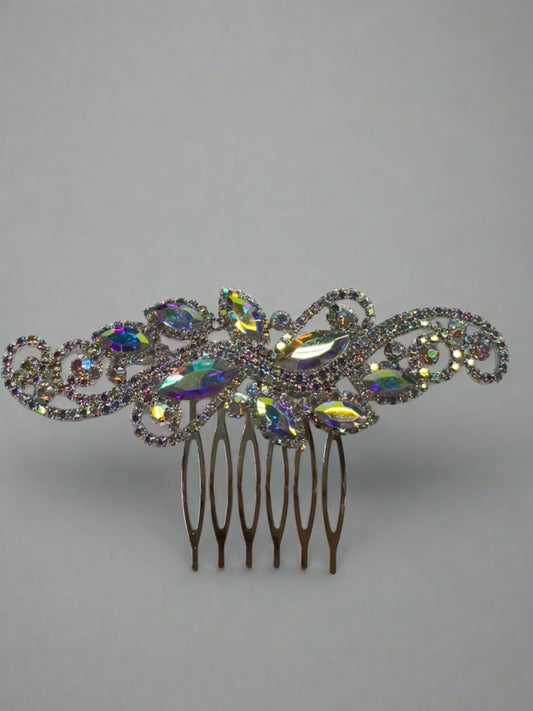 4" Rhinestone Hair Comb