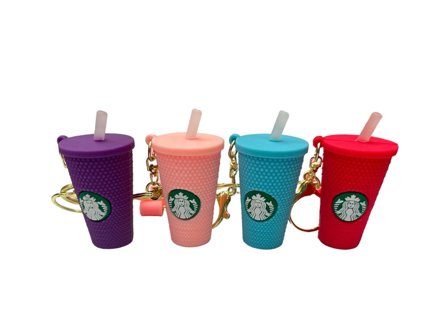 3d Star Tumbler Silicon Keychain (12PC)